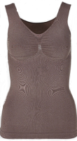 Komfort-Top + Nilit® Bodyfresh + Nilit® Diamond Garn Dunkeltaupe L